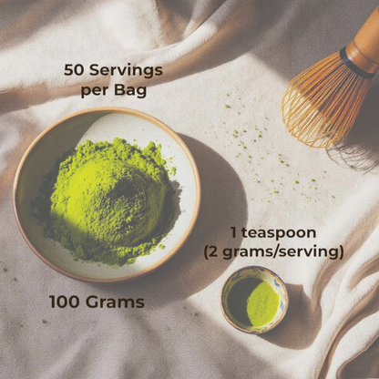 Organic Ceremonial Grade Matcha Powder – 100g | Inner Zen Life