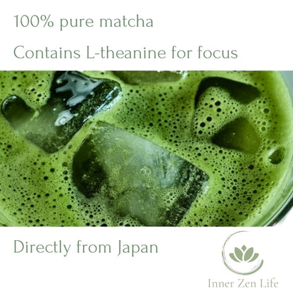 Organic Ceremonial Grade Matcha Powder – 100g | Inner Zen Life